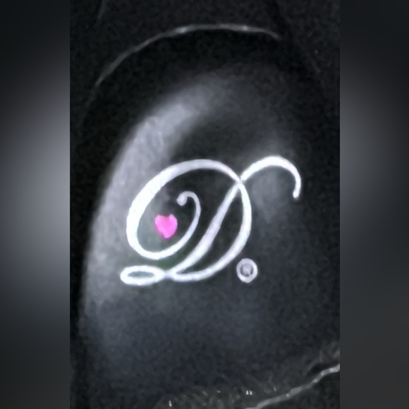 Heart in D Elegant Black Lace-Up Ankle Boots - Size 9/10 - Picture 12 of 13